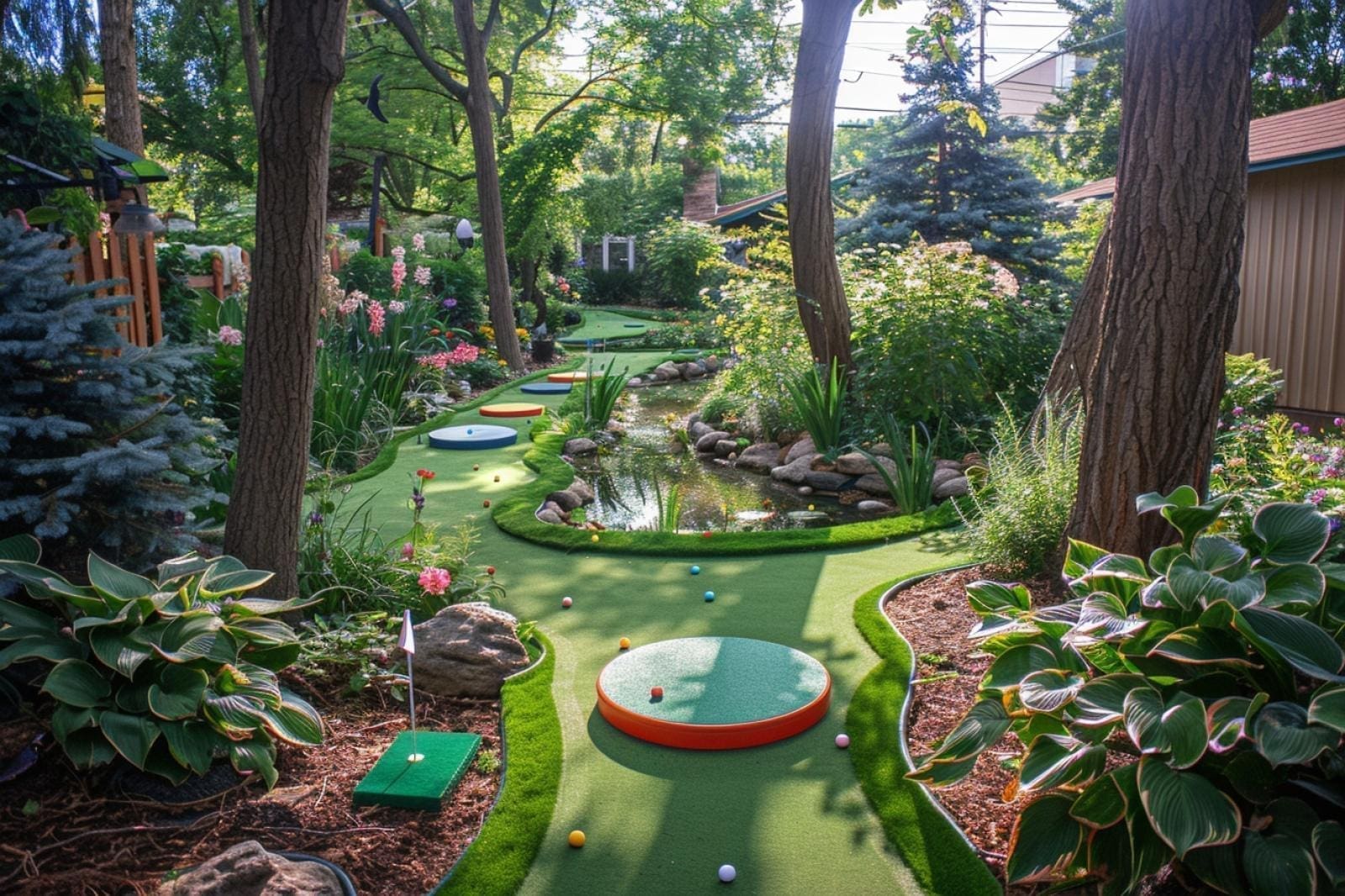 Comment créer un mini golf dans son jardin ?