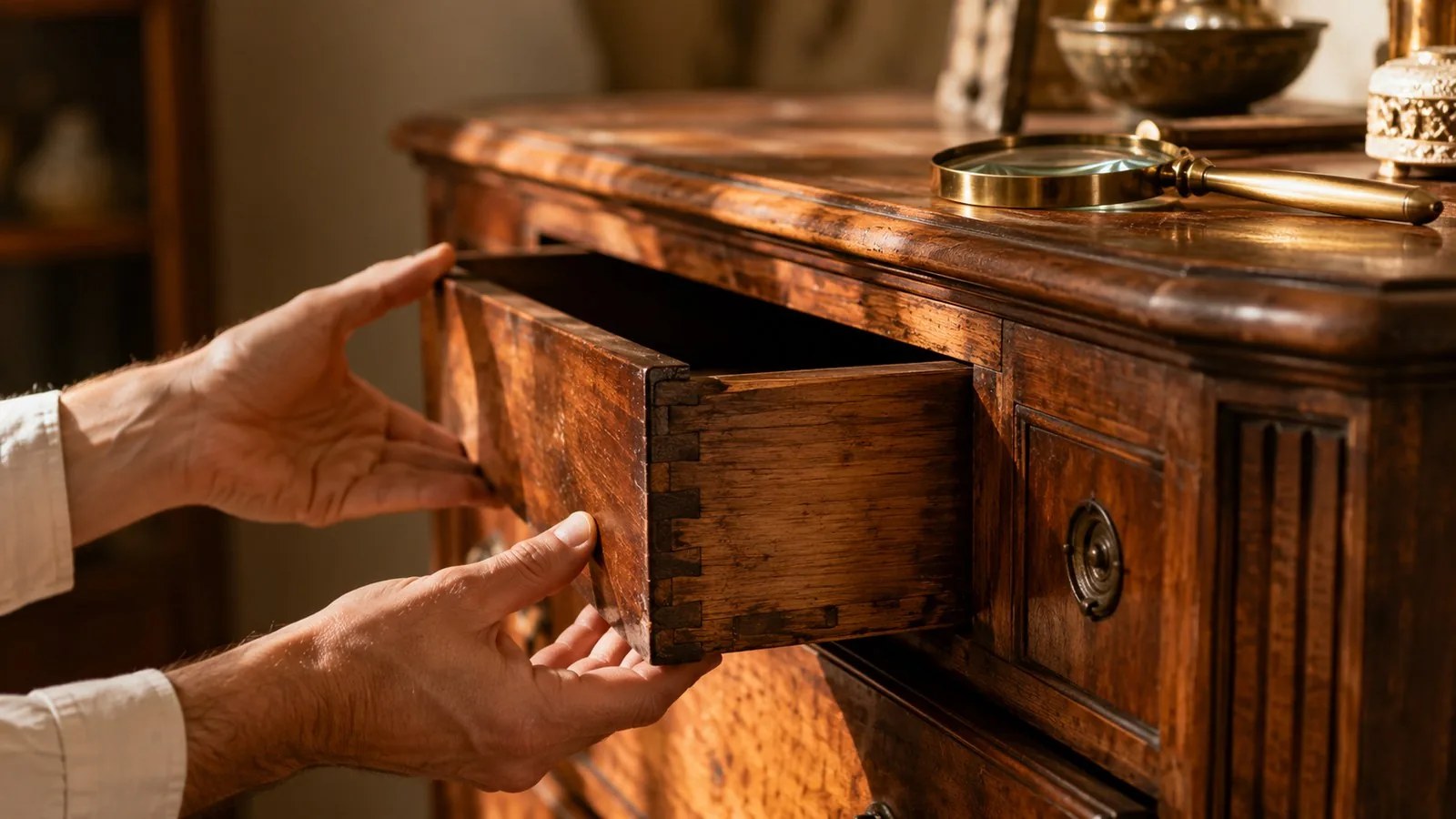 Lire les traces d’authenticité d’un meuble ancien